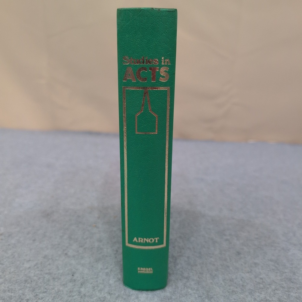 Studies in Acts William Arnot Kregel Publications 1978 Hardcover Book Commentary - Picture 7 of 8